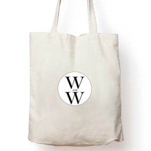Carry Hope: Classic White Eco-Friendly Tote Bag